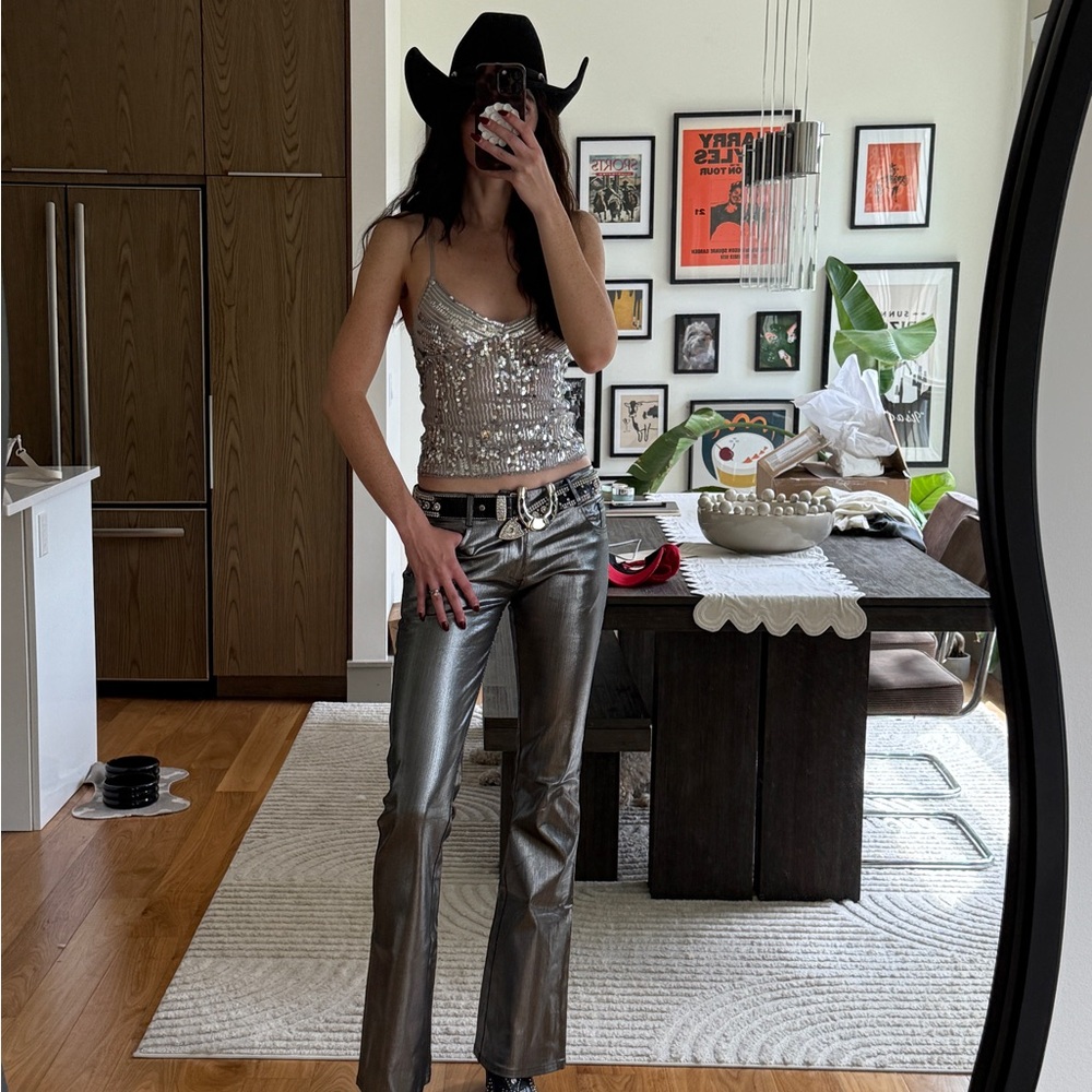 collina strada silver pants